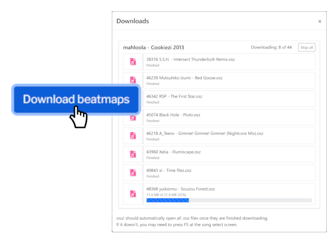 Download collections