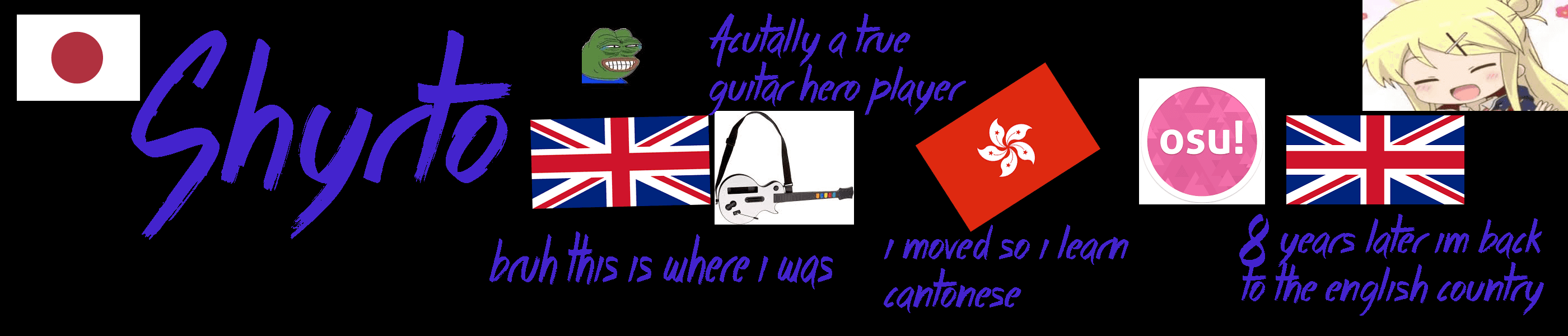 User profile banner
