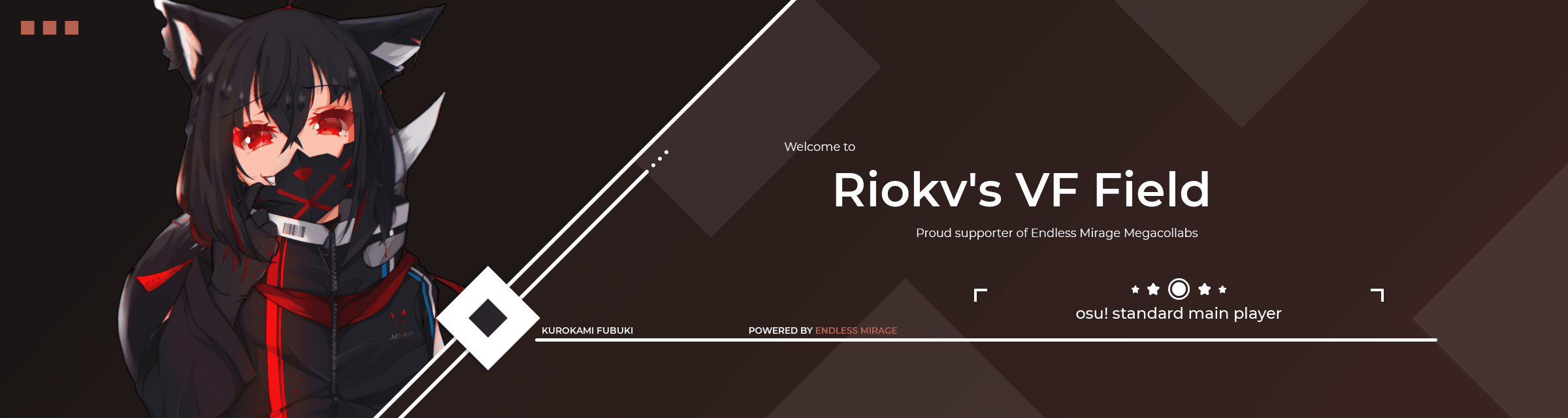 User profile banner