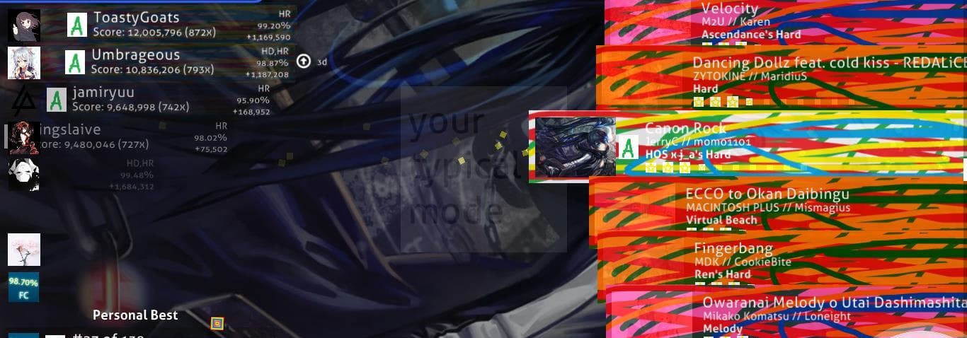 User profile banner