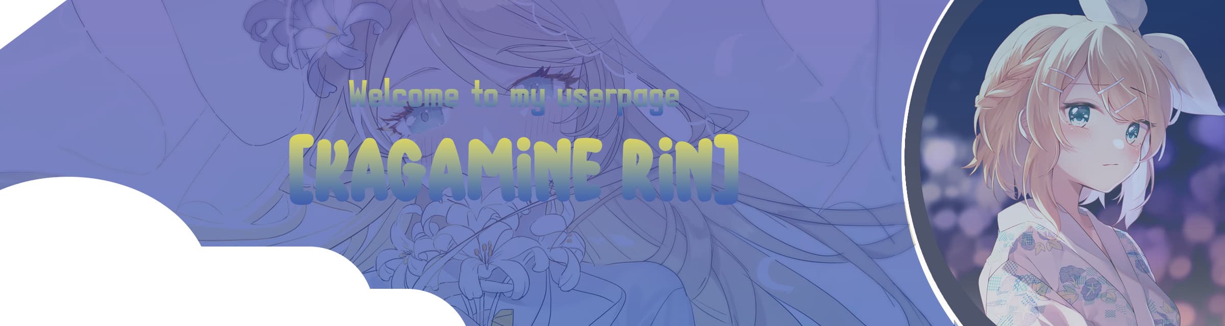 User profile banner