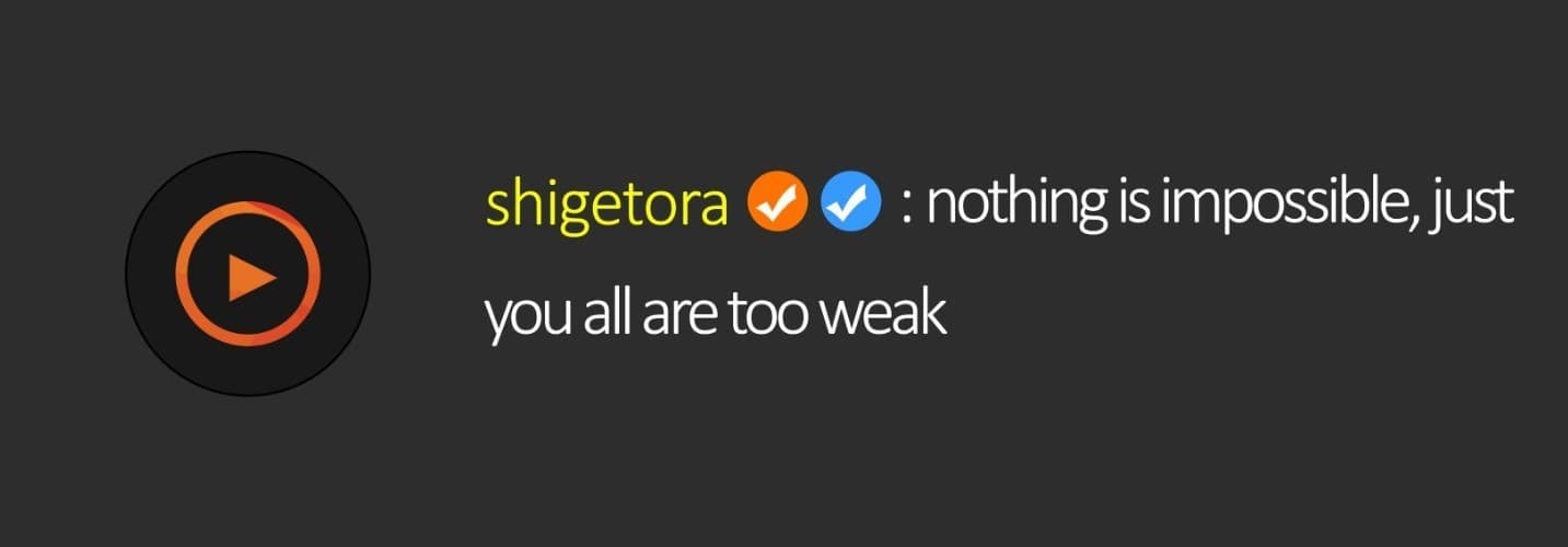 User profile banner