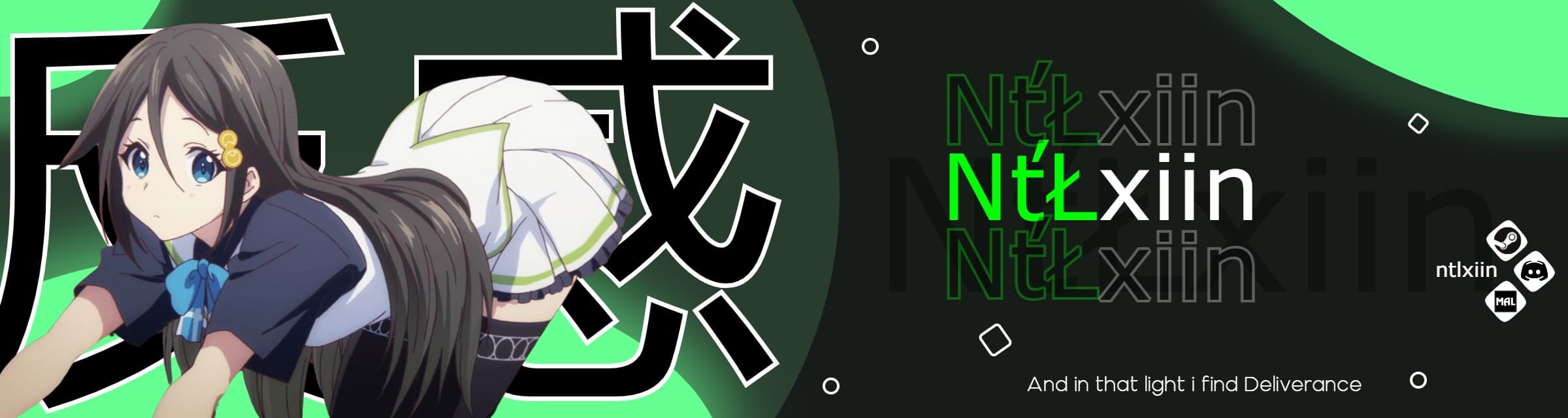 User profile banner