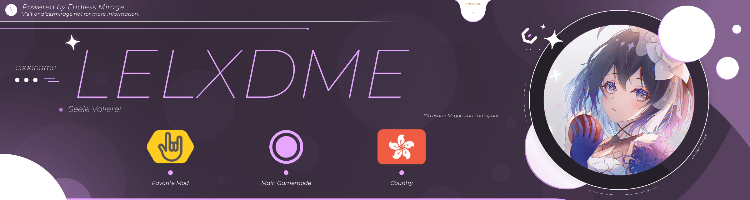 User profile banner