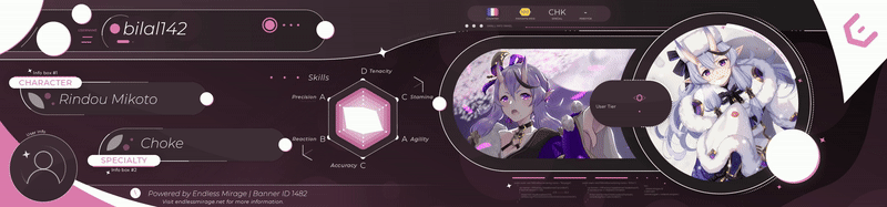 User profile banner