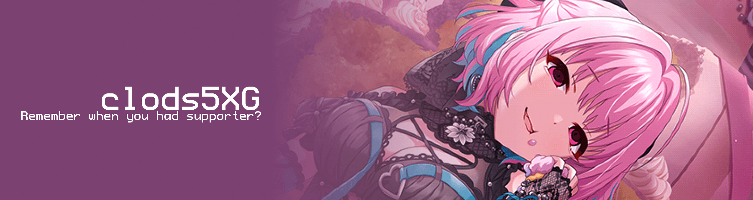 User profile banner