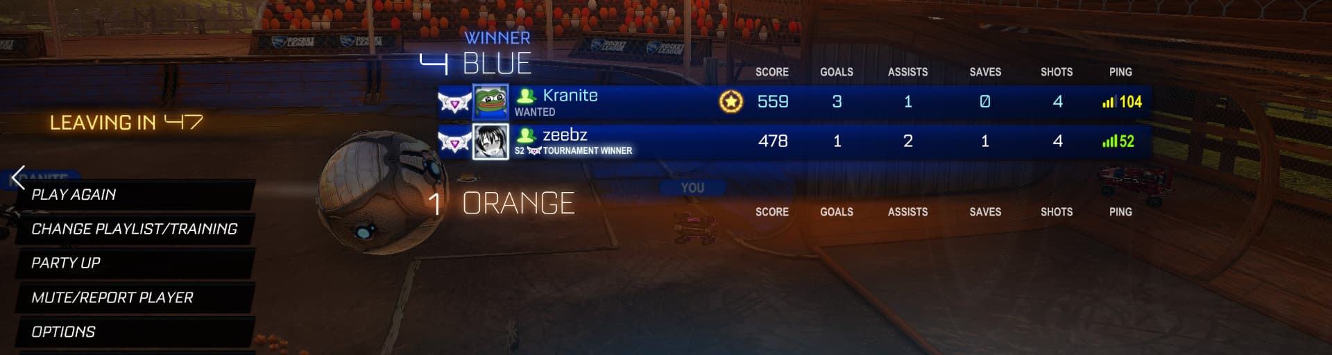 User profile banner