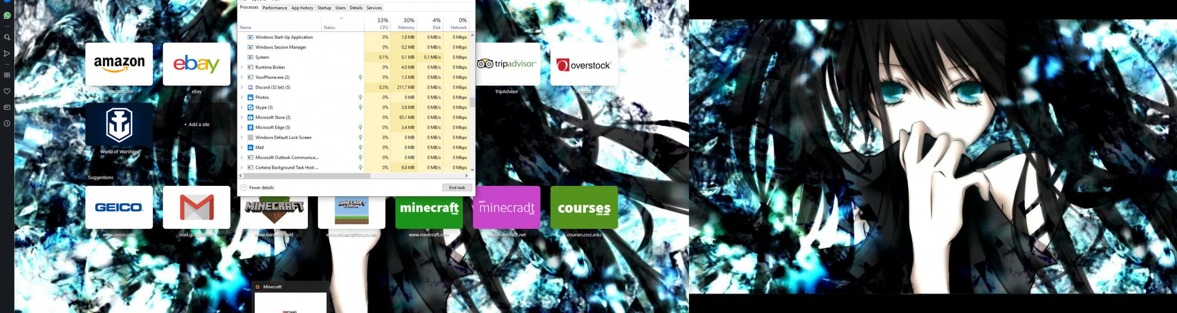 User profile banner