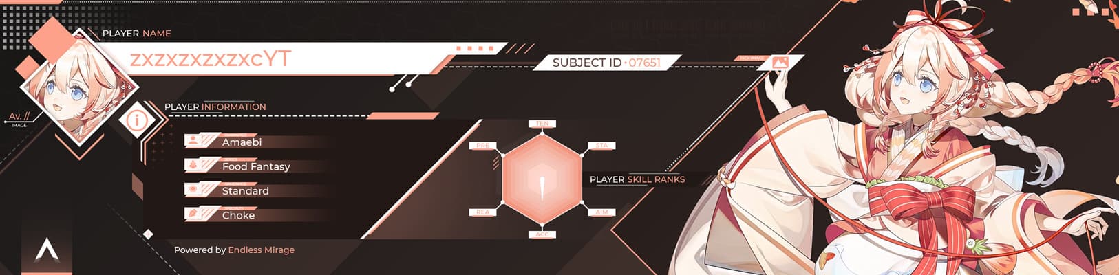 User profile banner
