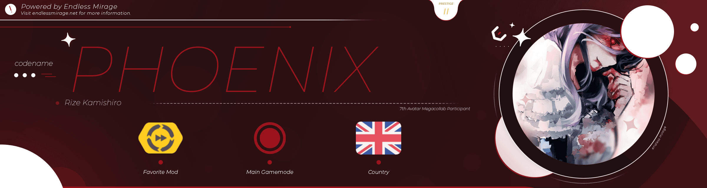 User profile banner