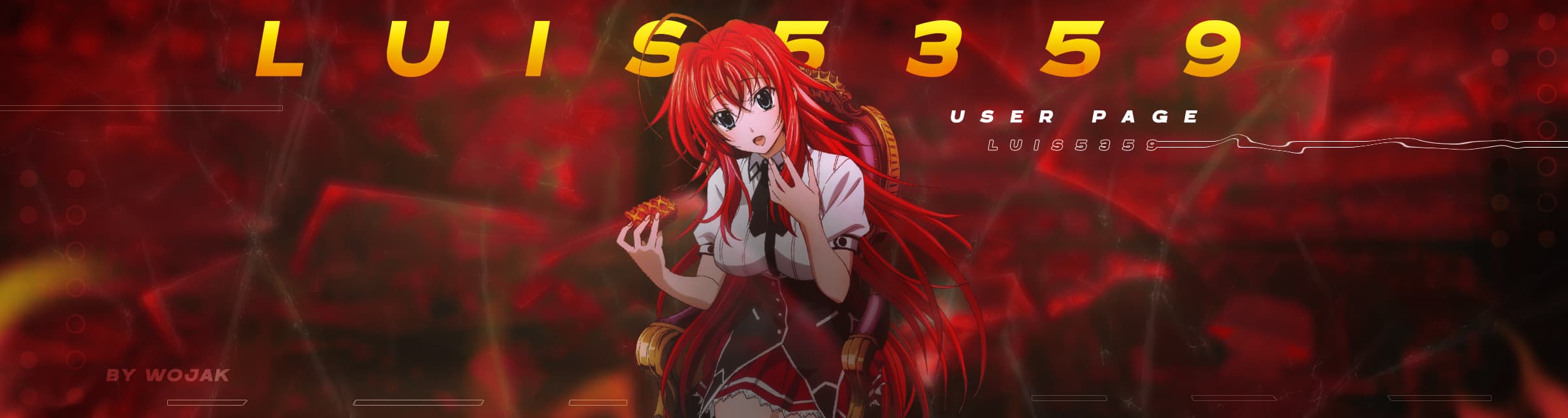 User profile banner