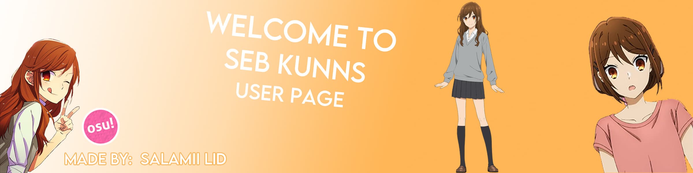 User profile banner