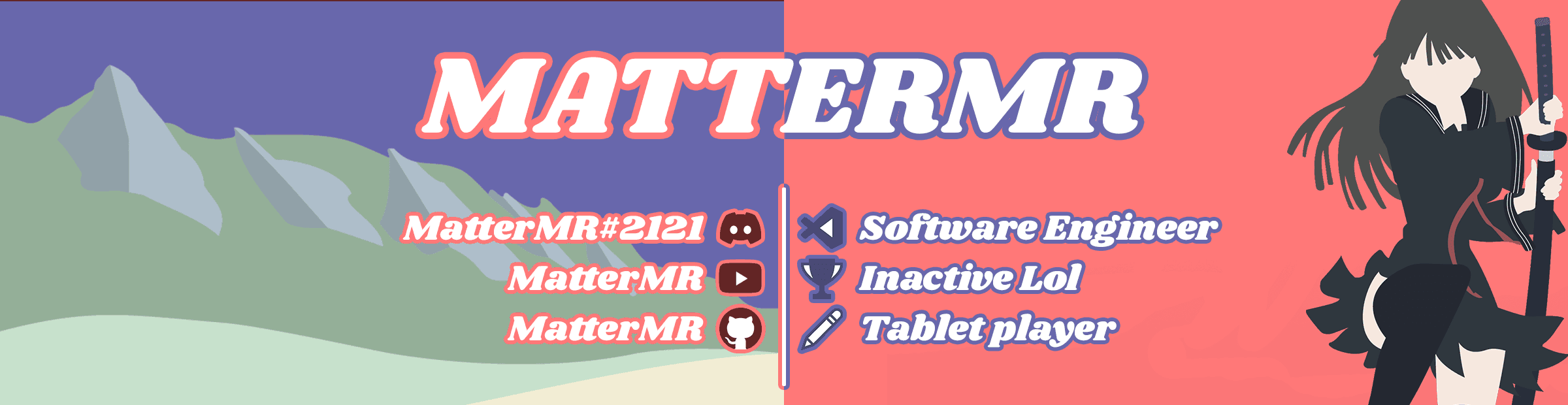 User profile banner