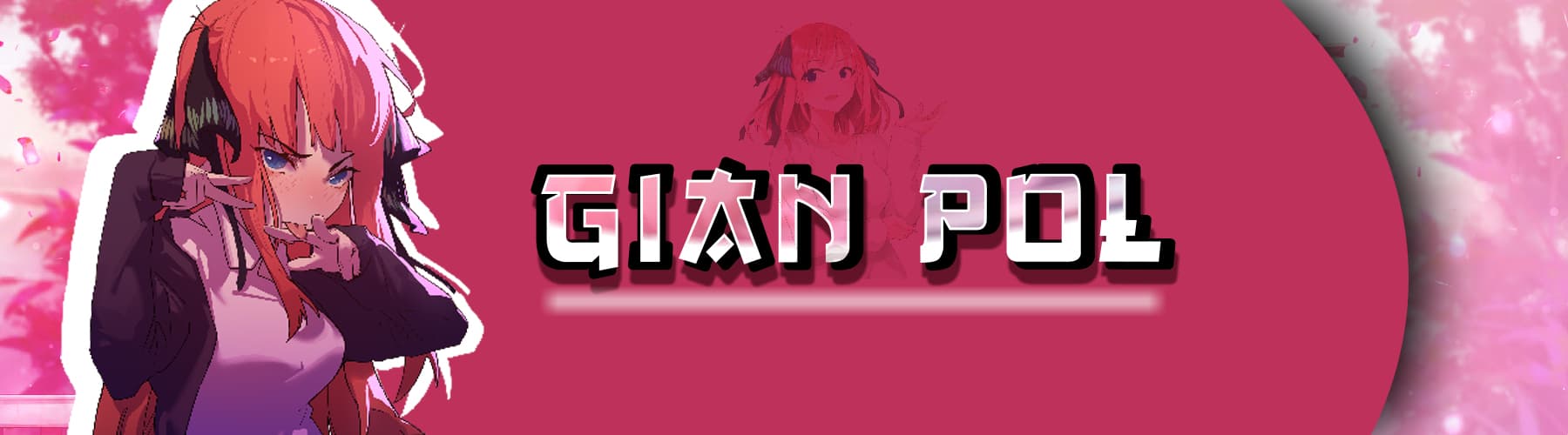 User profile banner
