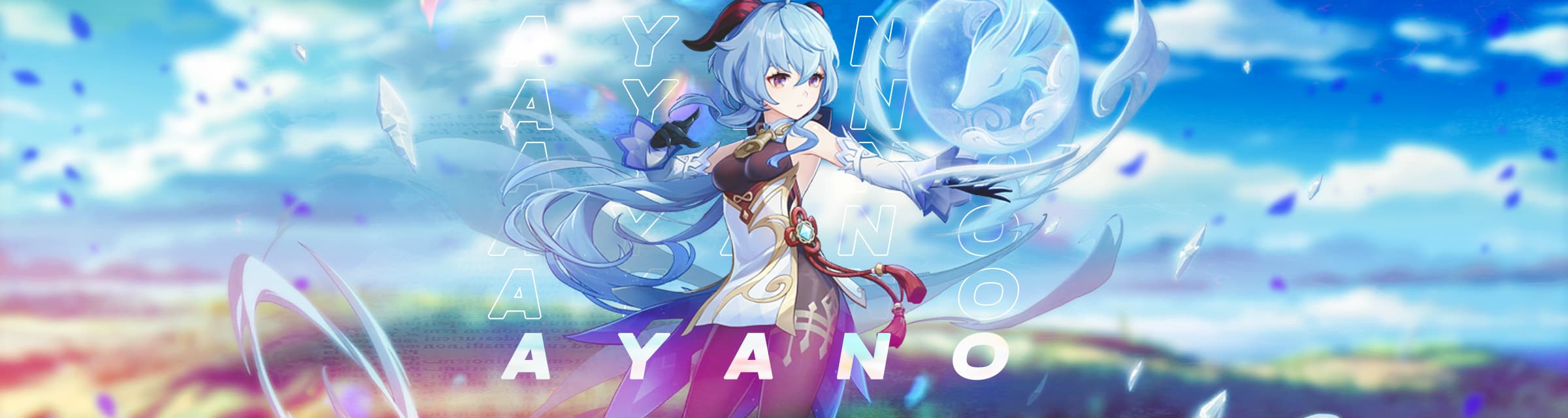 User profile banner