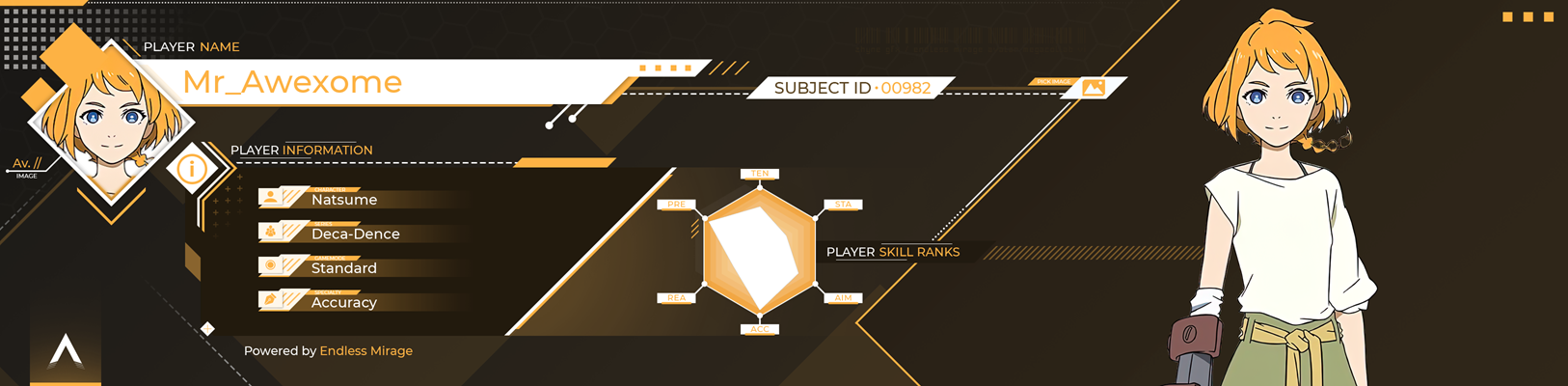 User profile banner