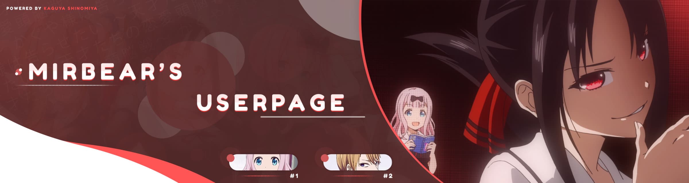 User profile banner