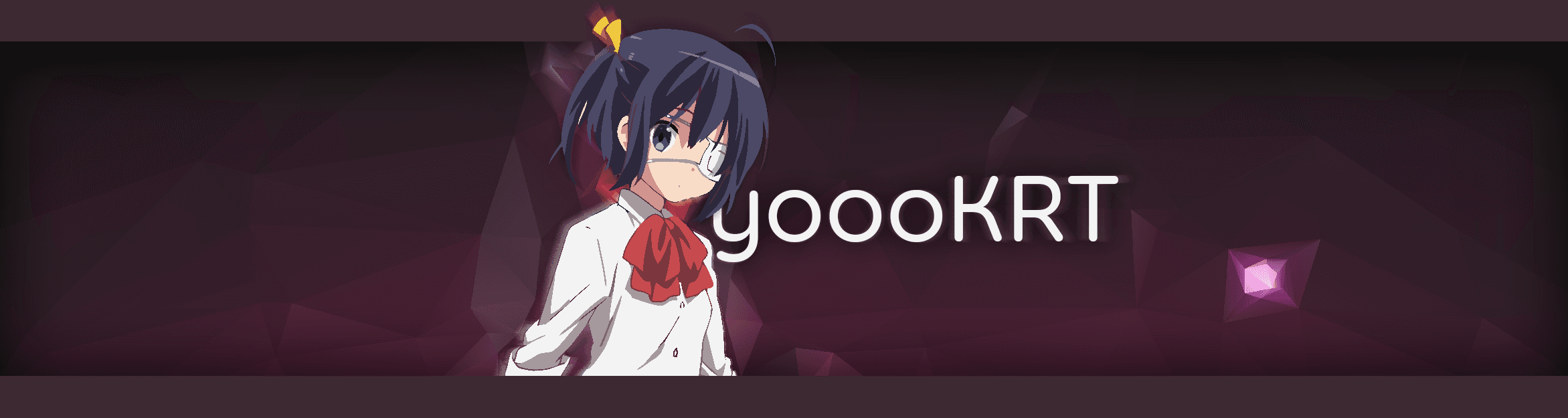User profile banner