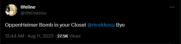 User profile banner