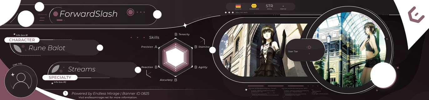 User profile banner