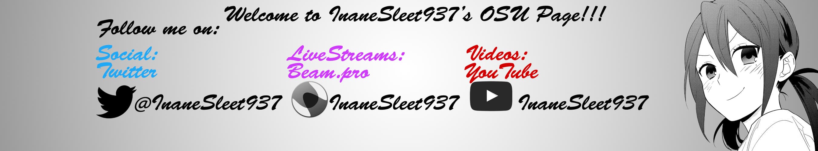 User profile banner