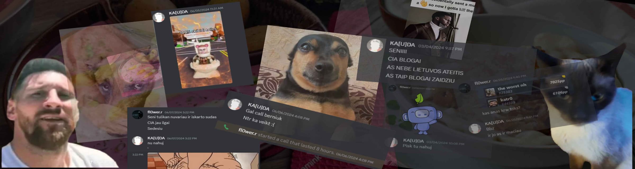 User profile banner