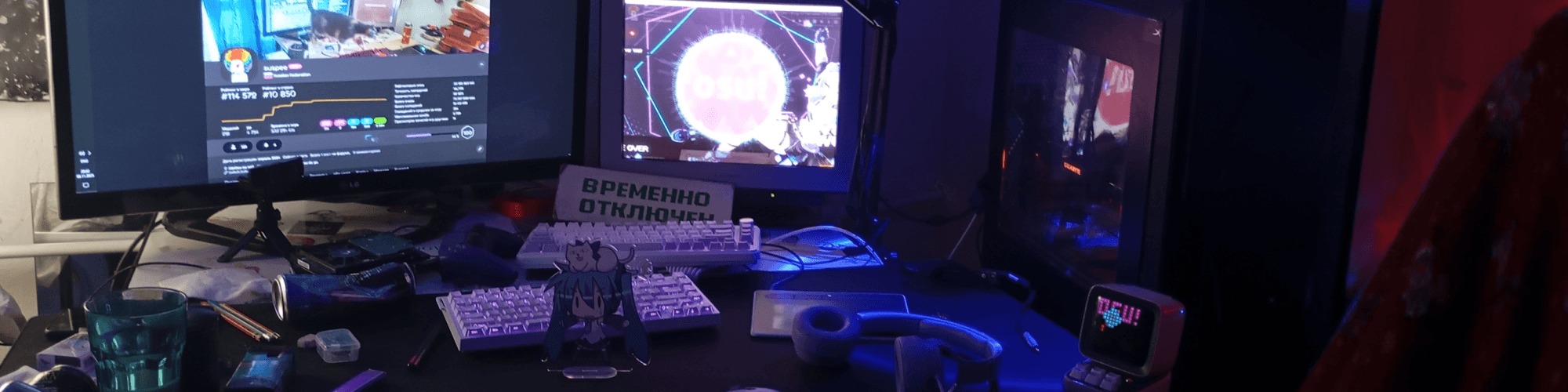 User profile banner