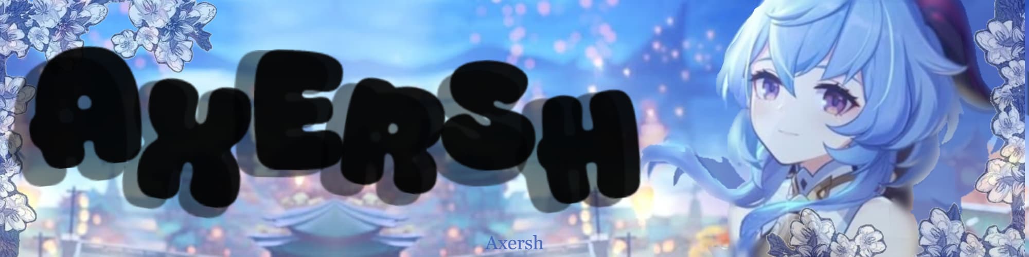 User profile banner