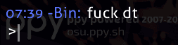 User profile banner