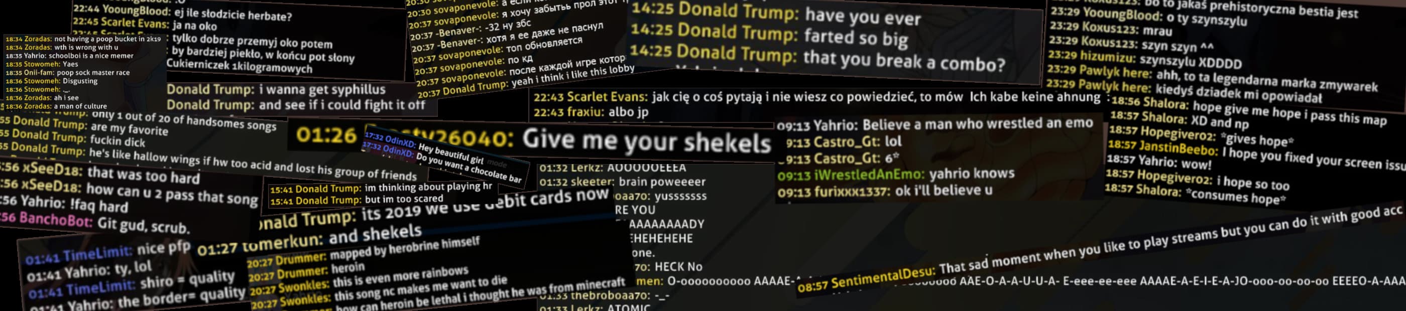 User profile banner