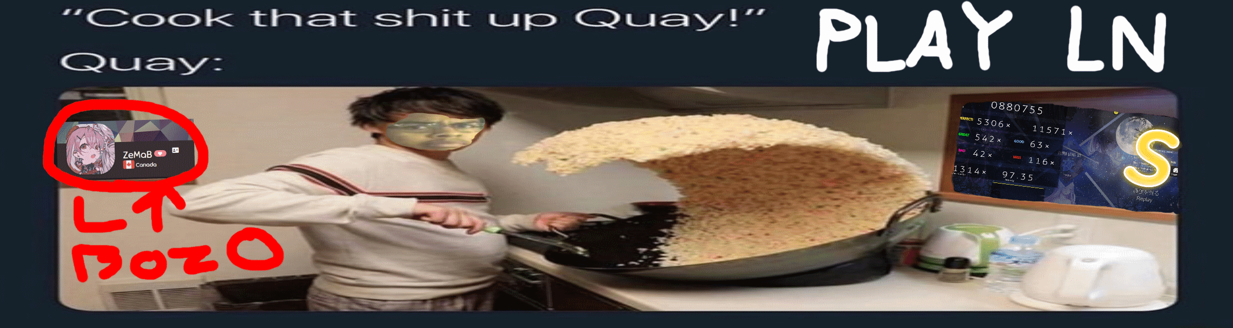 User profile banner